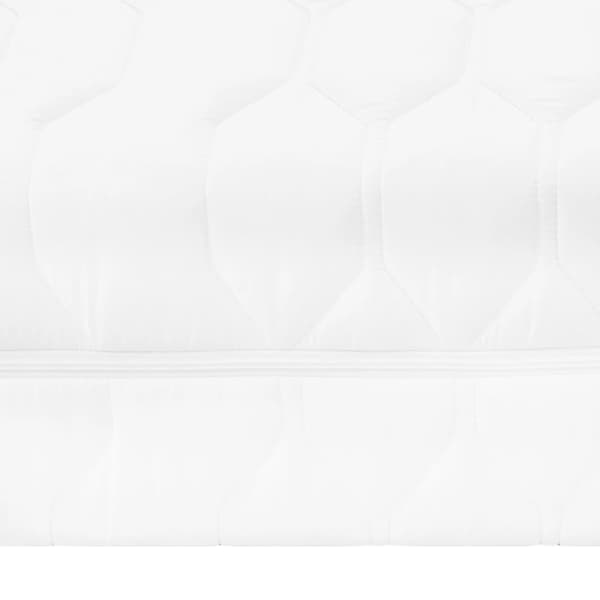 vidaXL Madrass 100x200 cm 7 zoner pocketfjädrar 20 cm H3