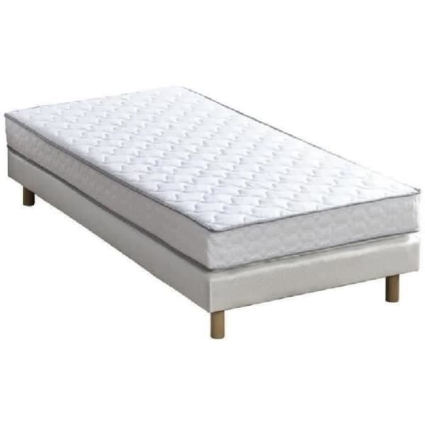 Skummadrass 90 x 190 - Firmkomfort - Tjocklek 16 cm - DEKO DREAM Kiva