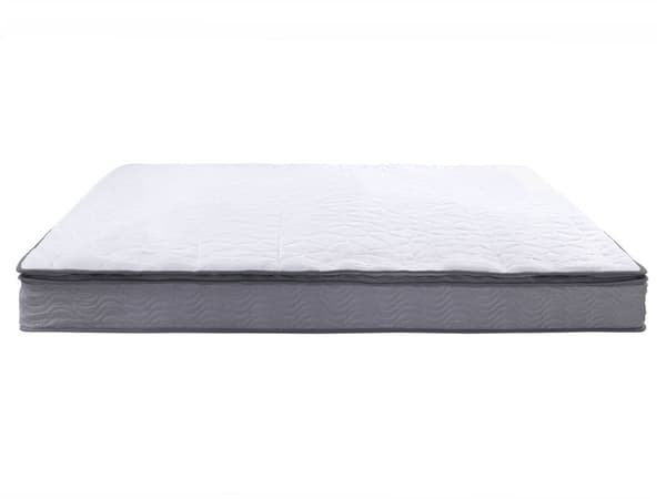 Pussijousitettu patja 160 x 200 x 20 cm kova polyesteri päällinen vaahtomuovi täyte