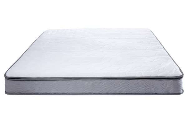 Pussijousitettu patja 180 x 200 x 20 cm kova polyesteri päällinen vaahtomuovi täyte