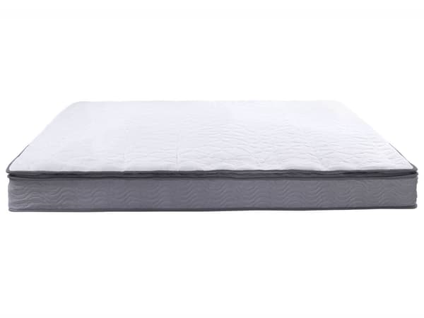 Pussijousitettu patja 180 x 200 x 20 cm kova polyesteri päällinen vaahtomuovi täyte
