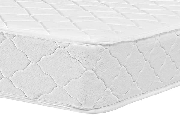 Pussijousitettu patja 80 x 200 x 20 cm kaksipuolinen kova keskikova polyesteri päällinen vaahtomuovi täyte