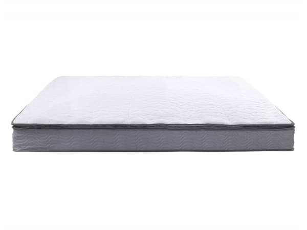 Pussijousitettu patja 140 x 200 x 20 cm kova polyesteri päällinen vaahtomuovi täyte