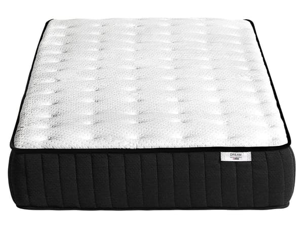 Resårmadrass 80 x 200 cm Fast