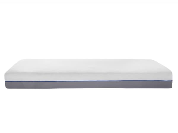 Patja 80 x 200 cm muistivaahto keskikova irrotettava päällinen lasten pesunkestävä