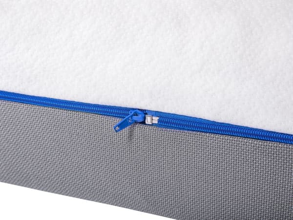 Patja 80 x 200 cm muistivaahto keskikova irrotettava päällinen lasten pesunkestävä