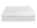 Miniatyrbillede 7 af 10: Springmadras Hvid Polyester 140 x 200 cm Dobbeltseng Madras Åndbar Luft Kølende Cirkulation Moderne Medium til Voksen Inspiration Soveværelse