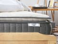 Miniatyrbillede 5 af 9: Memory Foam Madras Hvid EU Super King Size 180 x 200 cm Bambusbetræk fast