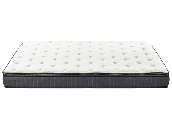 Memory Foam Madras Hvid EU Super King Size 180 x 200 cm Bambusbetræk fast