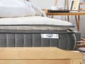 Miniatyrbild 4 av 9: Memory Foam Madrass Vit Dubbelsäng 140 x 200 cm Bambu Skydd Medium Fast