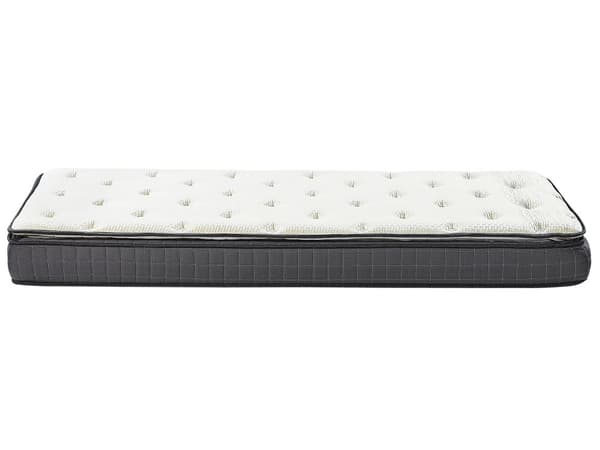 Memory Foam Madrass Vit Enkelsäng 90 x 200 cm Bambu Skydd Fast