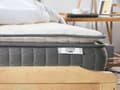 Miniatyrbild 5 av 10: Memory Foam Madrass Vit Dubbelsäng 180 x 200 cm Bambu Skydd Fast