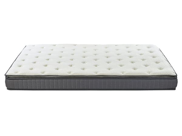 Memory Foam Madrass Vit Dubbelsäng 160 x 200 cm Bambu Skydd Fast