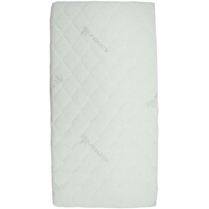 BABYCALIN 24 kg / m3 sängmadrass med Aloe Vera avtagbart lock 60x120x10cm