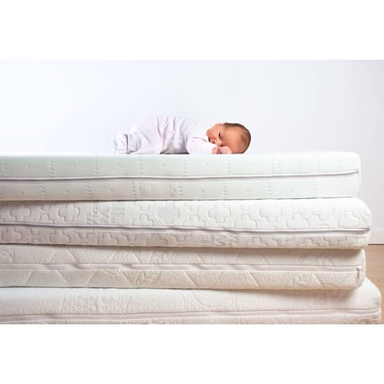 Childhome Bäddmadrass Duo Kokos Natural Safe Sleeper 120X60X12 Cm