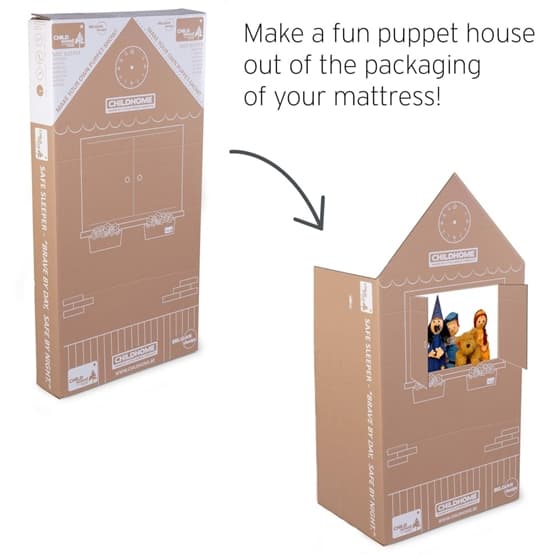 Childhome Madrass Puro Aero Safe Sleeper 120X60X12 Cm