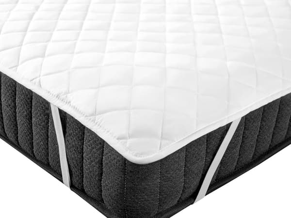 Madrasbeskytter hvid Bomuld Japara 90 x 200 cm Quiltet Topmadras