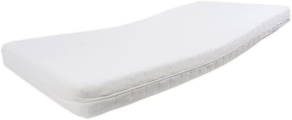 Patja Q ECO - 7 Zonen Kaksinkertainen kangaspäällinen, korkeus n. 14,2 cm H2,5 (noin 120 kg asti) Q Tarkoittaa laatua. Ortopedinen vesivaahto, sängynp