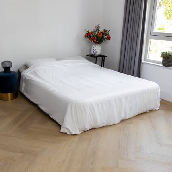 BluMill Selvopblæsende Luftmadras - Airbed - 2-personers - Indbygget pumpe - 203x152x36 cm