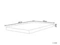 Miniatyrbilde 3 av 10: Skummadrass 180 x 200 cm Middels hardt minneskum
