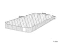 Miniatyrbilde 3 av 9: Sengemadrass Hvit Stoff 80 x 200 cm Liten Singel Medium Fast