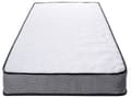 Miniatyrbilde 5 av 9: Sengemadrass Hvit Stoff 80 x 200 cm Liten Singel Medium Fast