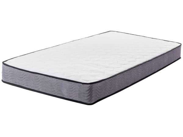 Sengemadrass Hvit Stoff 80 x 200 cm Liten Singel Medium Fast