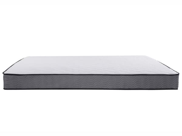 Stoffmadrass Hvit med Pocketfjærer 180 x 200 cm Fast Hardhet