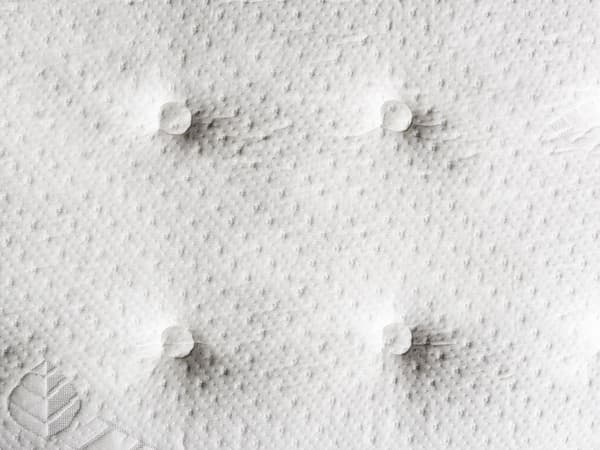 Springmadrass Svart med Hvit 140 x 200 cm Trekk Fast Hardhetsgrad Slitesterk Soverom Moderne