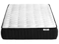 Miniatyrbilde 6 av 10: Fjærmadrass Svart Med Hvit 90 x 200 cm med Latekslag Trekk Fast Hardhetsgrad Slitesterk Soverom Moderne