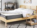 Miniatyrbilde 4 av 10: Skummadrass Hvit 180 x 200 cm Bambustrekk Medium Fasthet
