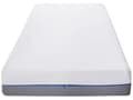 Miniatyrbilde 6 av 9: Madrass Hvit Grå Polyester og Memory Foam 180 x 200 cm Dobbeltseng Skummadrass for Tenåring Voksen Kroppstilpasset Skumgummi Hardt Soverom