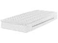 Miniatyrbilde 1 av 11: Fjærmadrass Hvit Polyester 90 x 200 cm Enkel Juniormadrass Pustende Luftkjølende Sirkulasjon Moderne Medium Barnemadrass Inspirasjon God Søvn
