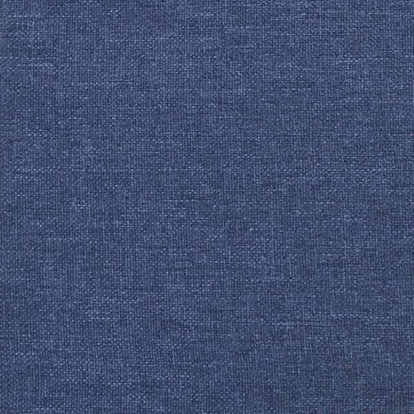 vidaXL springmadras med pocketfjedre 90x190x20 cm stof blå