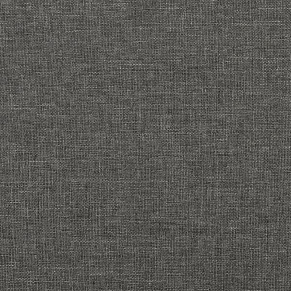 vidaXL springmadras med pocketfjedre 90x190x20 cm stof mørkegrå