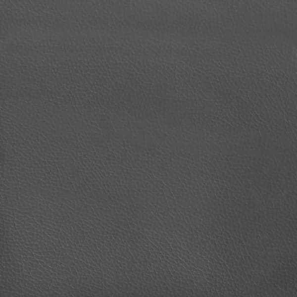 vidaXL springmadras med pocketfjedre 100x200x20 cm kunstlæder grå