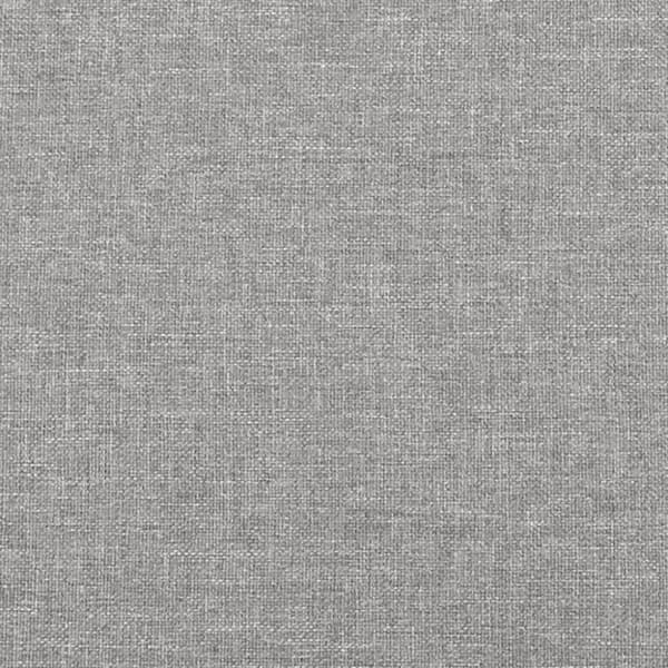 vidaXL springmadras med pocketfjedre 140x190x20 cm stof lysegrå