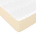 Miniatyrbillede 5 af 7: vidaXL springmadras med pocketfjedre 140x190x20 cm stof cremefarvet
