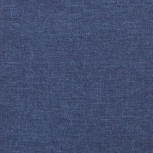 vidaXL springmadras med pocketfjedre 140x200x20 cm stof blå