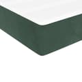 Miniatyrbillede 5 af 7: vidaXL springmadras med pocketfjedre 140x200x20 cm fløjl mørkegrøn