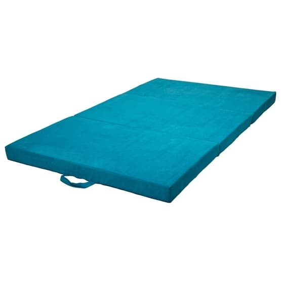 Madras Foldbar - 120X200X10Cm - Blå