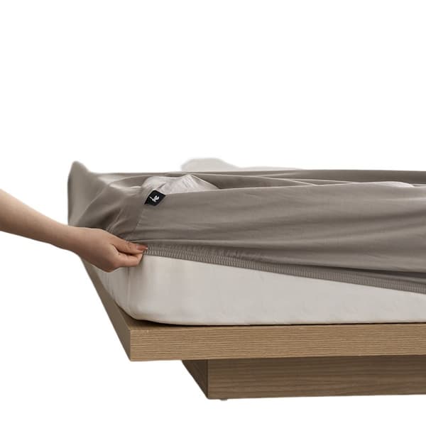 Djup ficka lakan premium bomull 135x200 cm+25 cm