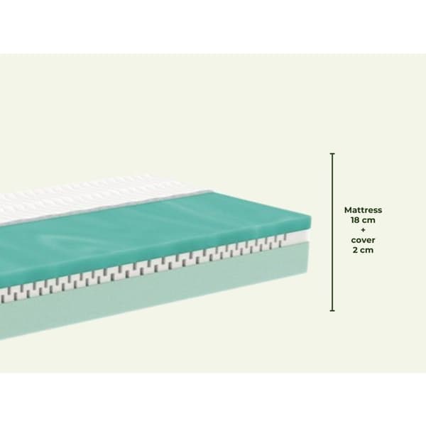 COLUMBUS barnskummadrass 120 x 160 cm