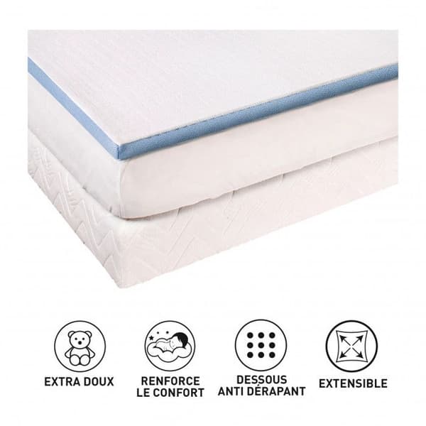 Lestra Fjord memory foam övermadrass 140 x 190 cm Lestra