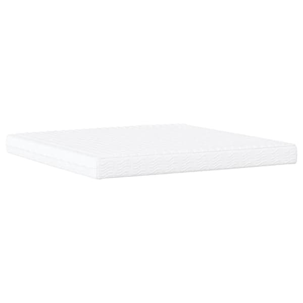 vidaXL Skummadrass vit 200x200 cm hårdhet H2 H3