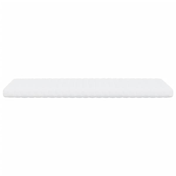 vidaXL Skummadrass hvit 100x200 cm 7-Zone hardhet 20 ILD