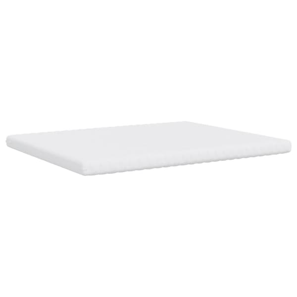 vidaXL Skummadrass hvit 180x200 cm 7-Zone hardhet 20 ILD