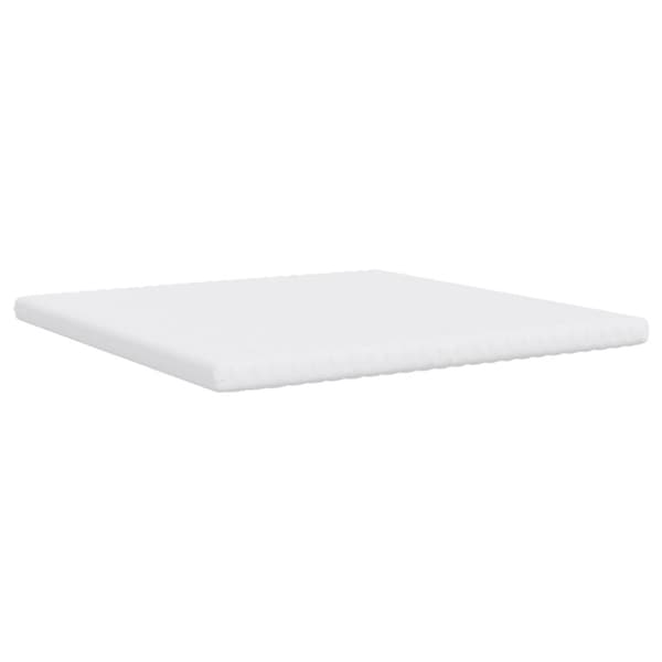 vidaXL Skummadrass hvit 200x200 cm 7-Zone hardhet 20 ILD