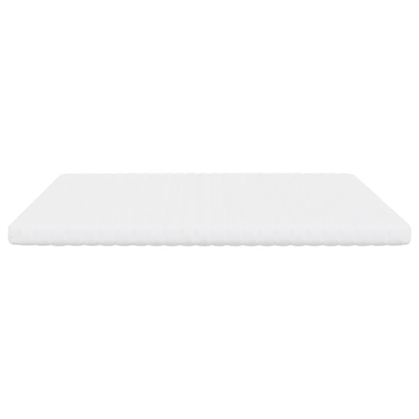 vidaXL Skummadrass hvit 200x200 cm 7-Zone hardhet 20 ILD
