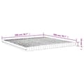Miniatyrbilde 9 av 9: vidaXL Skummadrass hvit 200x200 cm 7-Zone hardhet 20 ILD